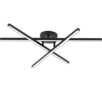 Люстра потолочная Citilux Стиг LED с пультом Чёрная CL203131