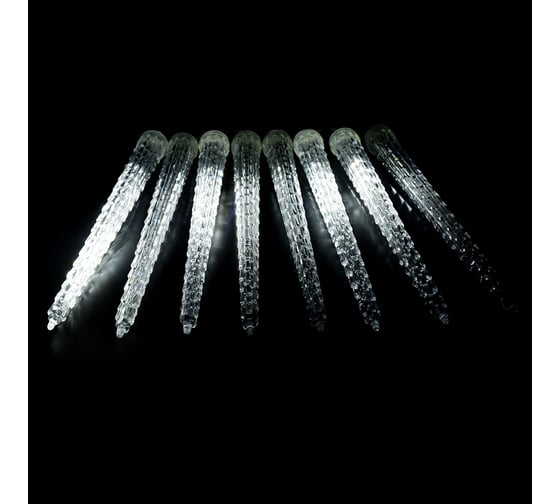 Электрогирлянда-конструктор VEGAS Сосульки тающие, 24V, 6 шт, 216 холодных LED ламп 55111