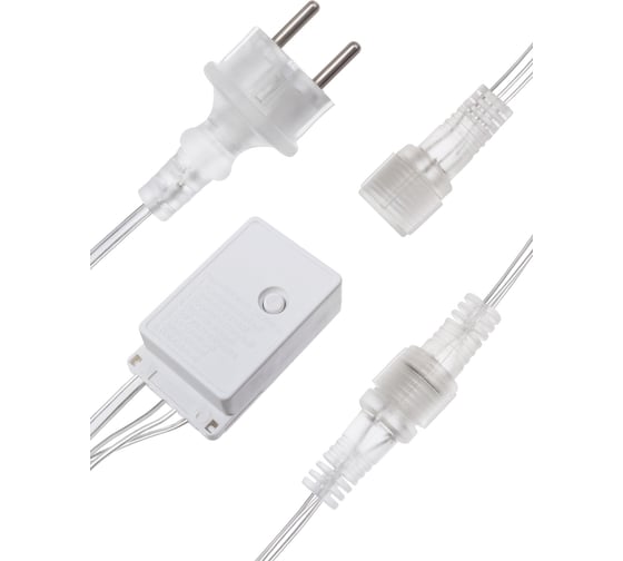 Новогодняя гирлянда TDM Сеть 1,5х1,5 м, белый свет, 8 режимов, IP44 SQ0361-0030