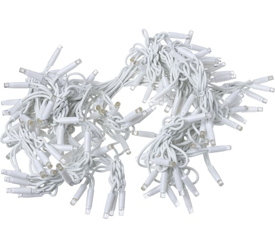Светодиодная гирлянда TDM Бахрома, 2х1м, 152LED, 3000К, белый шнур SQ0361-0044