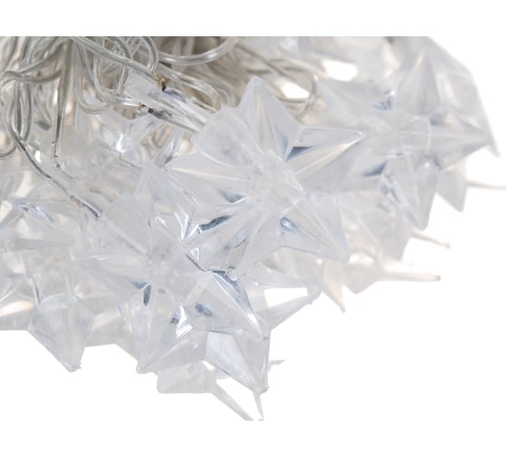 Светодиодная гирлянда TDM Звездочки, 50 LED, 5м, 8 режимов, многоцветная, 250 В SQ0361-0049