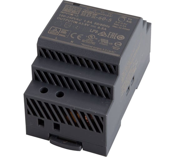 Источник питания Mean Well AC/DC HDR-60-5 Т02601700