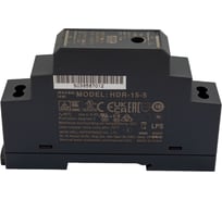 Источник питания Mean Well AC/DC HDR-15-5 12Вт Т02601690