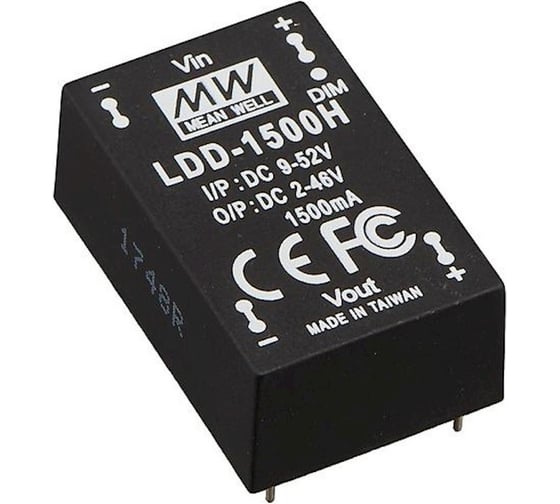 Источник питания Mean Well DC/DC LDD-1500H Т02588011