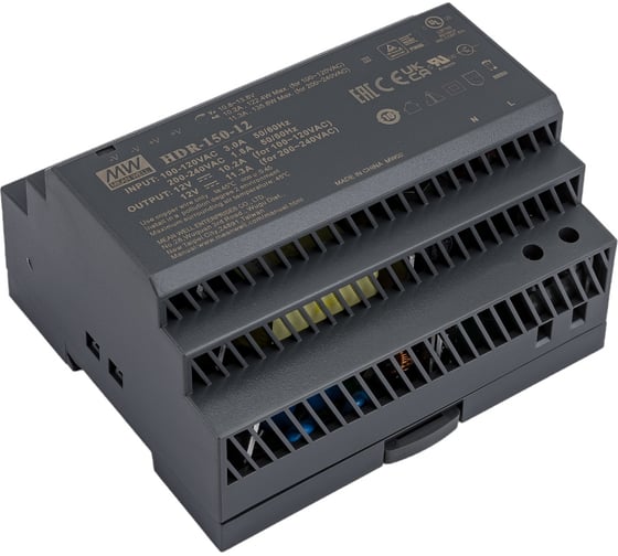 Источник питания Mean Well AC/DC HDR-150-12 Т03238075