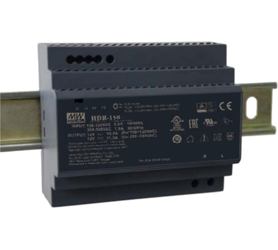 Источник питания Mean Well AC/DC HDR-150-24 Т03238077 1