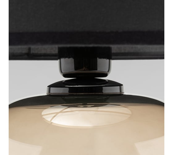 Настольный светильник TK Lighting с тканевым абажуром 5988 Melody черный a066782