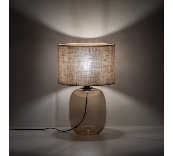 Настольный светильник TK Lighting с тканевым абажуром 5986 Melody бежевый a066783