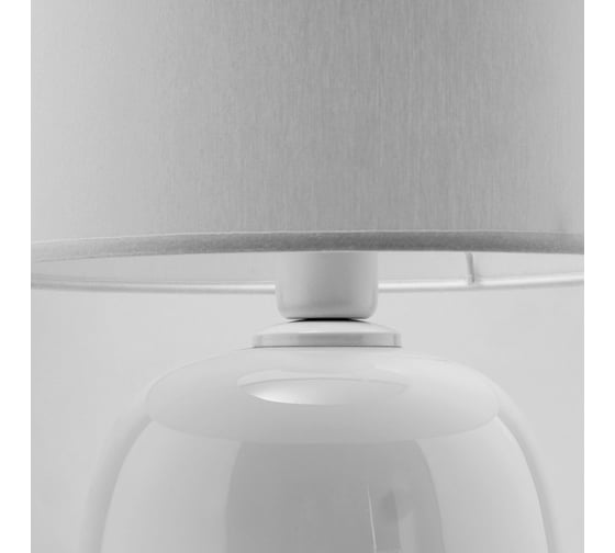 Настольный светильник TK Lighting с тканевым абажуром 5985 Melody белый a066784