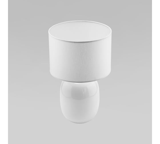 Настольный светильник TK Lighting с тканевым абажуром 5985 Melody белый a066784