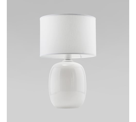Настольный светильник TK Lighting с тканевым абажуром 5985 Melody белый a066784