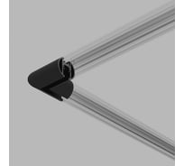 Коннектор угловой для накладного шинопровода Round Elektrostandard Mini Magnetic черный a067578