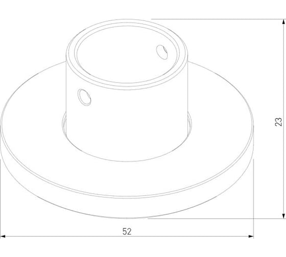 Напольно-потолочное крепление Elektrostandard Mini Magnetic Round a067291
