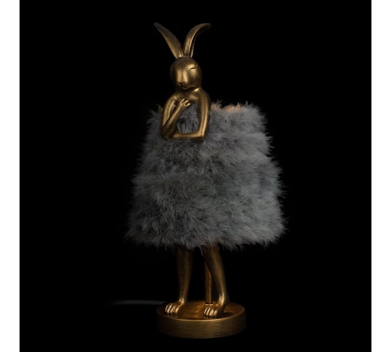 Настольная лампа LOFT IT  Lapine 10315/A Grey fluff 1