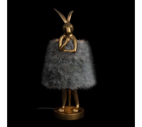 Настольная лампа LOFT IT  Lapine 10315/A Grey fluff