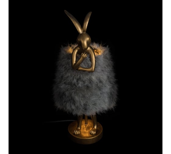 Настольная лампа LOFT IT  Lapine 10315/A Grey fluff