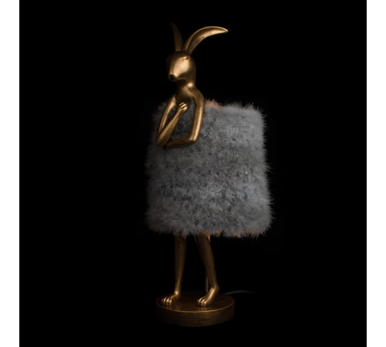 Настольная лампа LOFT IT  Lapine 10315/B Grey fluff 1