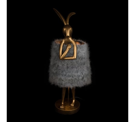 Настольная лампа LOFT IT  Lapine 10315/B Grey fluff