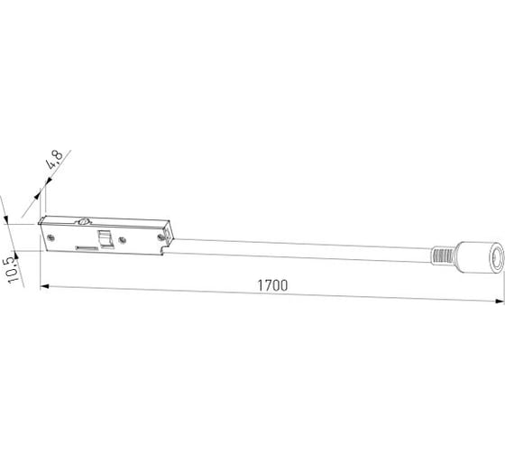 Ввод питания Elektrostandard Mini Magnetic M черный a067266