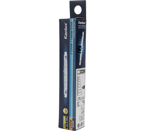 Прожекторная галогенная лампа KANLUX J, 230W, 118MM, STAR 8502