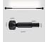 Струнная система освещения ElegantLight DZN-ЧЕРНЫЙ 6351 5