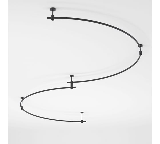 Шинопровод Elektrostandard Esthetic Magnetic Round черный Ø1800 a067843