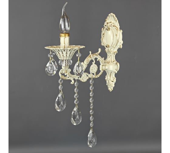 Бра JUPITER LIGHTING +GOLD PN LF8002/1-WH 1