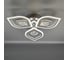 Люстра JUPITER LIGHTING 96W LED 230V LI-9801/3 хром 5