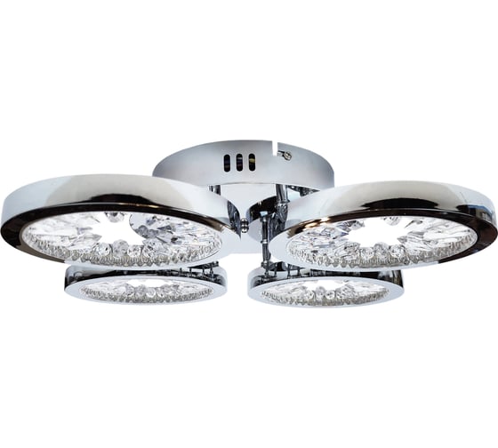 Люстра JUPITER LIGHTING Пульт- радио 2,4G, 80W LED 230V DK-6060/4 хром 1