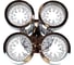 Люстра JUPITER LIGHTING Пульт- радио 2,4G, 80W LED 230V DK-6060/4 хром 4