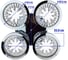 Люстра JUPITER LIGHTING Пульт- радио 2,4G, 80W LED 230V DK-6060/4 хром 7