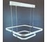Люстра JUPITER LIGHTING белый +Хром-Пульт- радио 2,4G, 132W+5W LED 230V DK-6302/2 Бел 1
