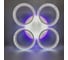 Люстра JUPITER LIGHTING LI-8488-B/4 Бел (РБГ)-Пульт- радио 2,4G, 88W+8W LED 230V LI-8488-B/4 бел РГБ 6