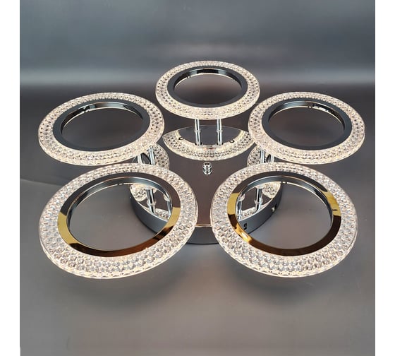 Люстра JUPITER LIGHTING Пульт- радио 2,4G, 70W LED 230V LI-8488-A/5 Хром