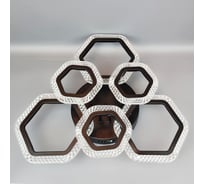 Люстра JUPITER LIGHTING черный-Пульт- радио 2,4G, 96W LED 230V LI-8490 C/3+3A чер