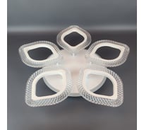 Люстра JUPITER LIGHTING LI-8489 A/5 Бел (РГБ)-Пульт- радио 2,4G, 65W +8W LED 230V LI-8489 A/5 бел РГБ