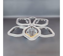 Люстра JUPITER LIGHTING Пульт- радио 2,4G, 78W LED 230V LI-8489 A/3+3 хром