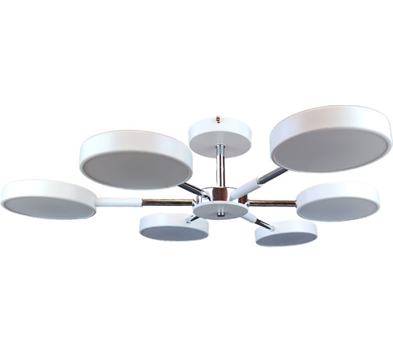 Люстра JUPITER LIGHTING XI-3206/6 WH + CR,3000K-54W;6000K-54W;4000K-108W XI-3206/6 WH+CR 1