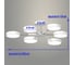 Люстра JUPITER LIGHTING XI-3206/6 WH + CR,3000K-54W;6000K-54W;4000K-108W XI-3206/6 WH+CR 6