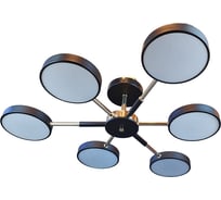 Люстра JUPITER LIGHTING 3000K-54W;6000K-54W;4000K-108W XI-3206/6 BK+FGD