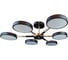 Люстра JUPITER LIGHTING 3000K-54W;6000K-54W;4000K-108W XI-3206/6 BK+FGD 3