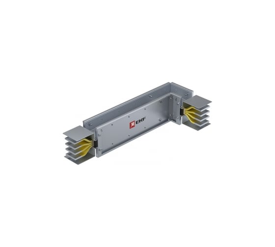 Угловая вертикальная секция c нестандартным плечом EKF, 1000 А IP55 AL 3L+N+PE HPA10EV45S 1