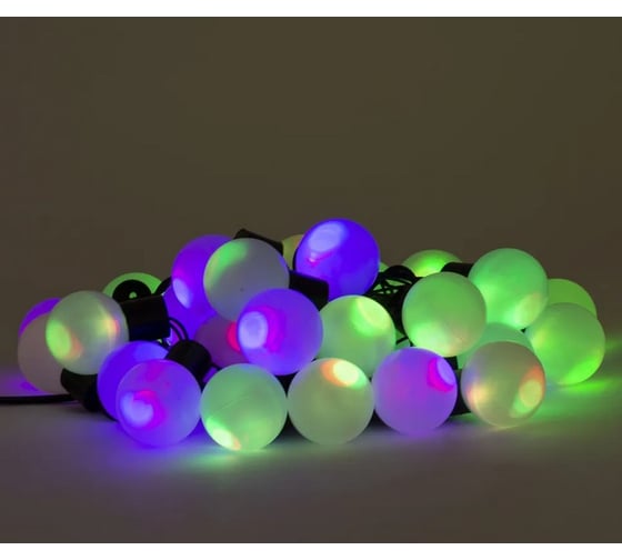 Гирлянда электрическая Todi 6м, 28LED огней, "Матовый шар", d-3см, 220В 806464677794