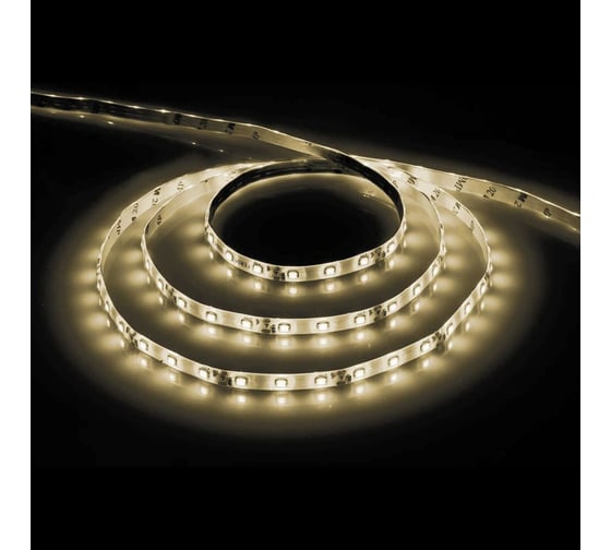 Cветодиодная LED лента FERON LS604, 60SMD(2835)/м 4.8Вт/м 5м IP65 12V 3000К 27640