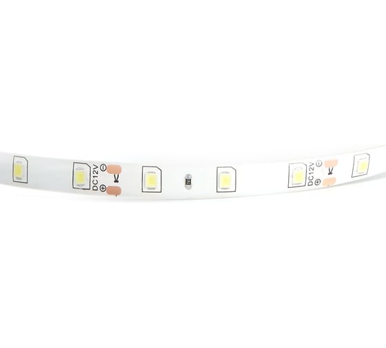 Cветодиодная лента FERON LS604, 60SMD(2835)/м, 4.8Вт/м, 5м, IP65, 12V, 6500К  27638