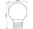 Лампа FERON LED 1вт Е27, зеленый, шар 25117 6
