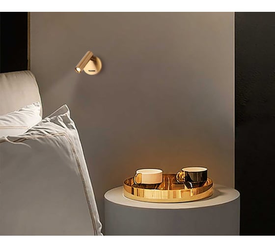 Настенный светодиодный светильник Italline IT08-8023 bronze 3000K