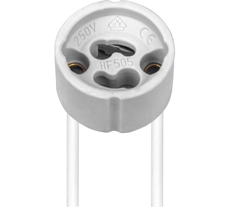 Керамический патрон FERON для галогенных ламп GU10 50шт в упаковке 22314