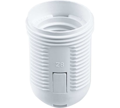 Электрический патрон Navigator NLH-PL-R-E27 пластик люстровый под кольцо 71614