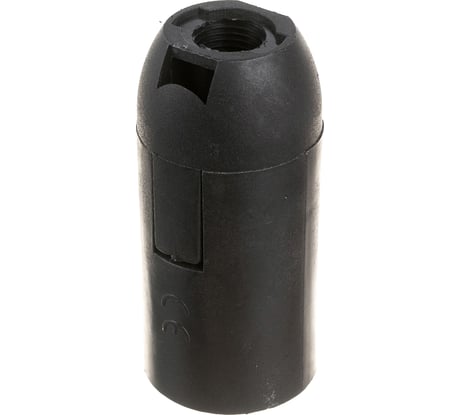 Электрический патрон Navigator NLH-PL-E14-BL пластик подвесной черный Е14 61348